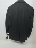 New Men’s Circle S Gray Suit Jacket 48L #24244 II-601