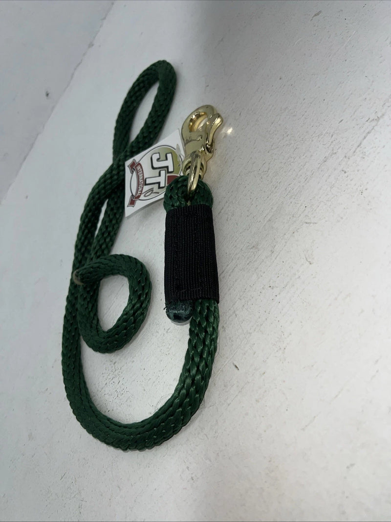 New Tough 1 Green 4” Poly Draft Lead Rope #51-3010 M-510