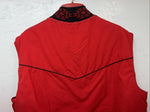 New Men’s Comfy Red Vintage Vest XL #05956 UU-10