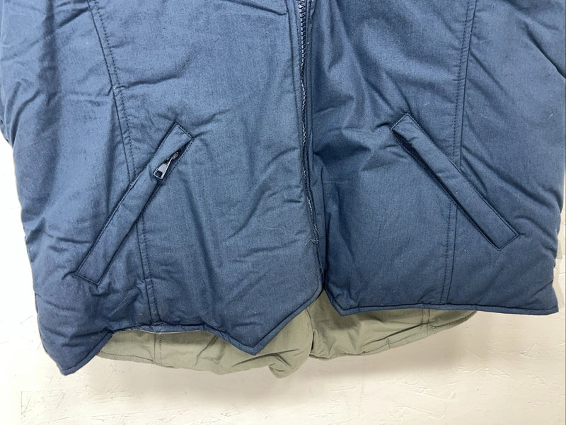 New Women’s Navy Cambrai Puffer Vest XL L-607