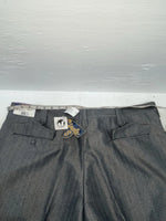 New Vintage Gray Circle S Polyester Pants #CP5091 OO-10