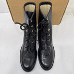 NEW American West Trading Company Cowboy Boots Black Lacer Boot Size 5.5D. 1-14