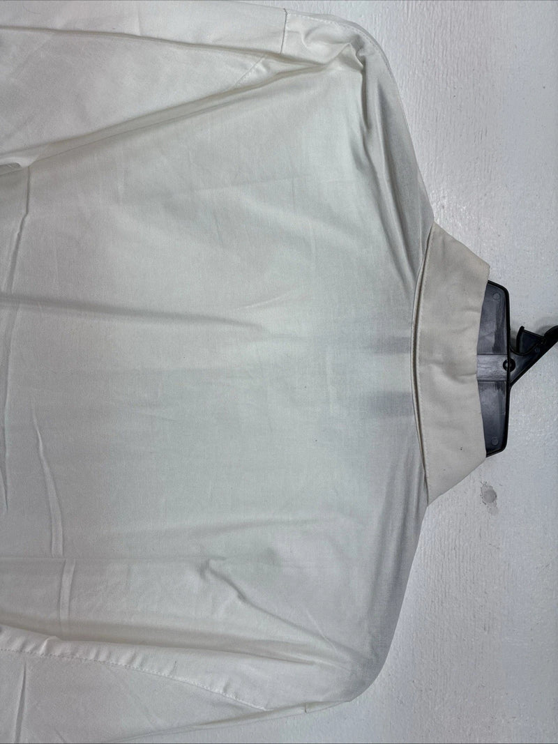 New Women’s Cricket Creek White Long Sleeve Button Up Size Large TT-84
