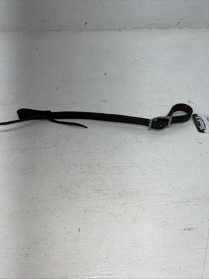 New Tough 1 Dark Brown Leather Single Ply Connector Strap #56-51 FF-23