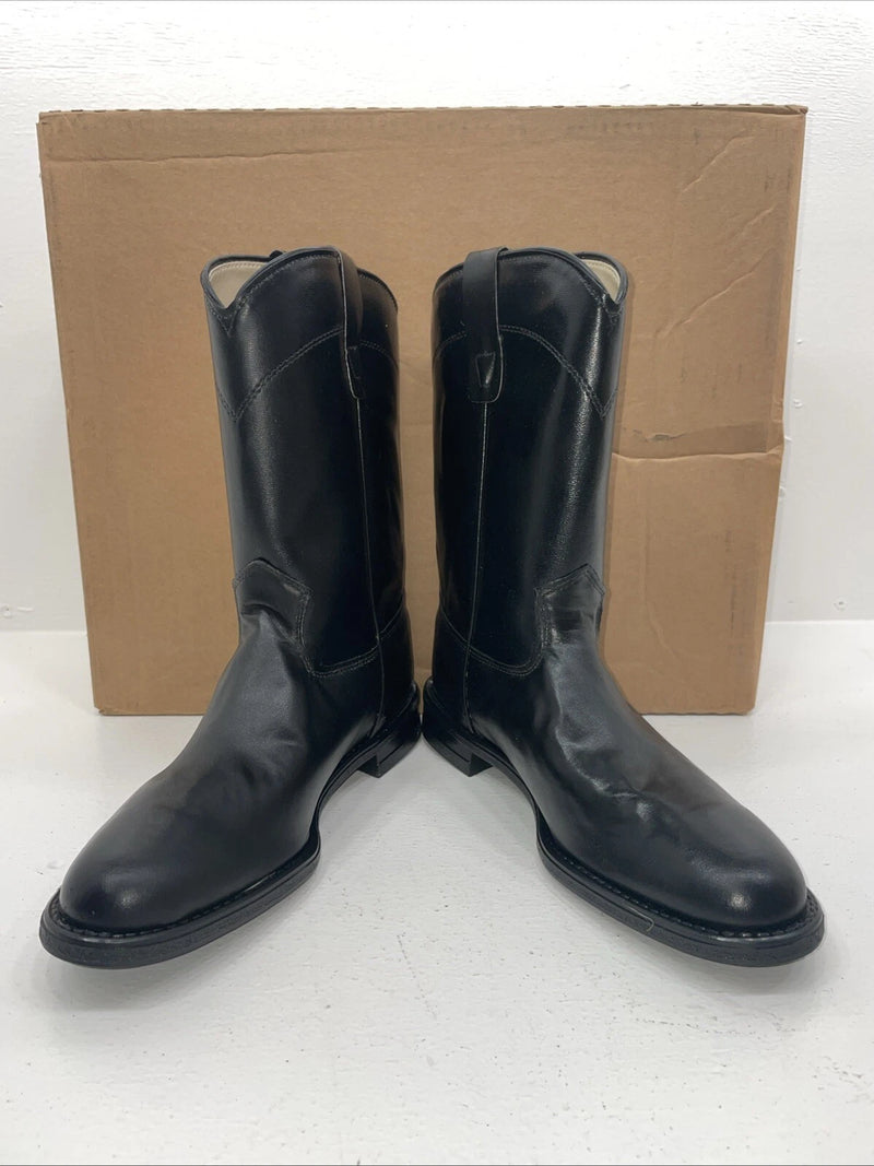 New Women’s Black Texas Brand Cowboy Boots. 6820 8 M. 16-10