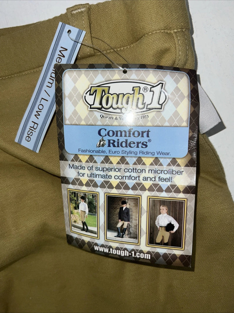 New Women’s Tan Tough 1 Comfort Riders English Breeches. 30 L  A-148