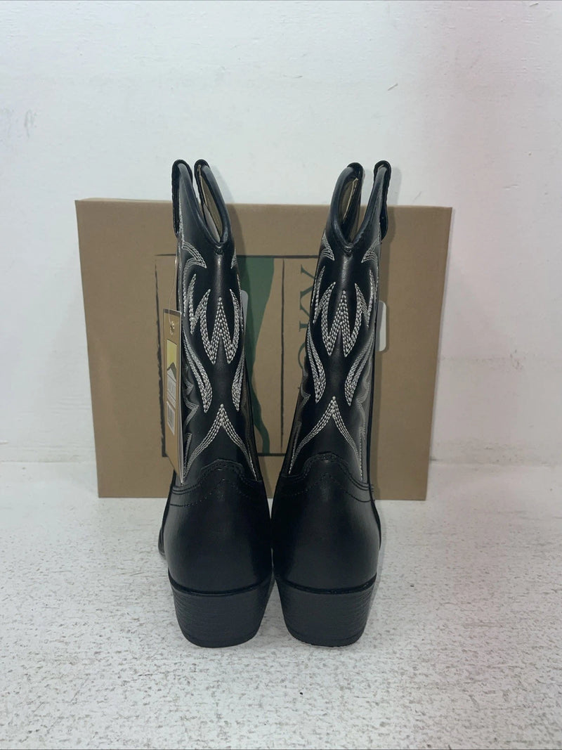New Kids Black Smoky Mountain Cowboy Boots. 1032 B C 12. 23-83