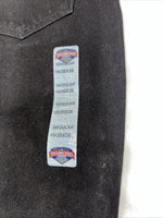 New Men’s Black Diamond Cut Gusset Denim Jeans. 19/20x36 J-7