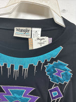 New Women’s Wrangler Black Designed Long Sleeve Short With Pads Medium TT-121