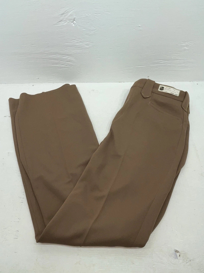 New Vintage Brown Dickson Jenkins Polyester Pants #2442 SS-36