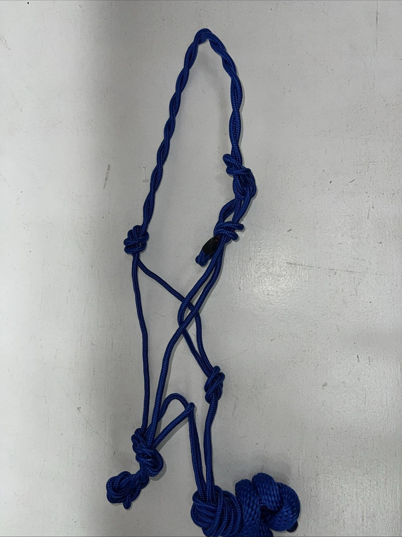 New Tough 1 Blue Training Halter And Lead Rope #50-1095 G-503