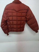 New Women’s Orange Miller Puffer Jacket 38 WW-52