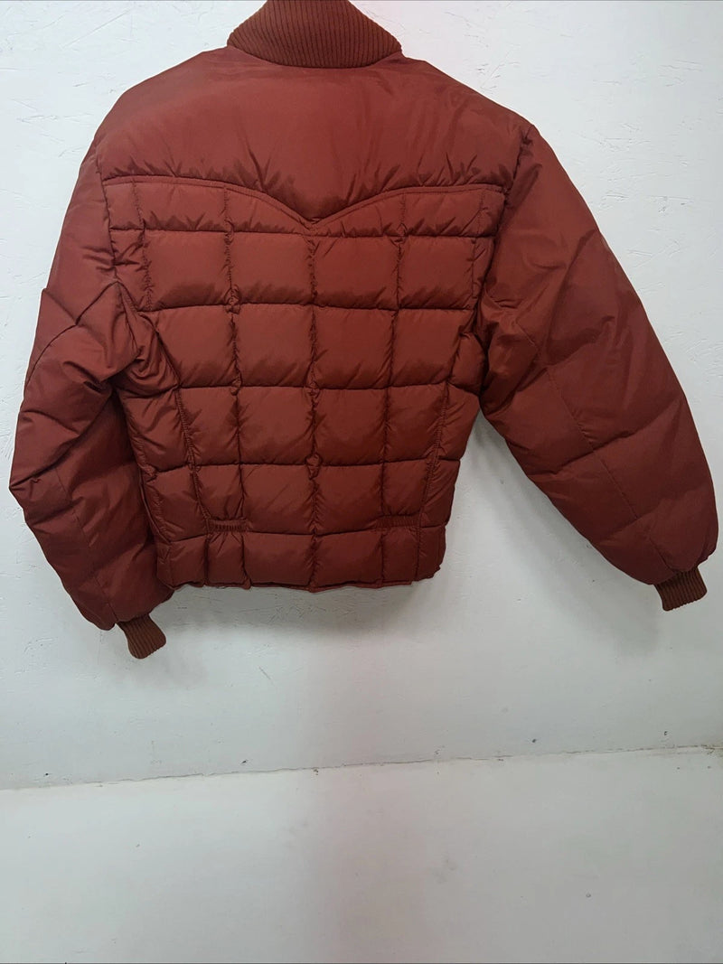 New Women’s Orange Miller Puffer Jacket 38 WW-52