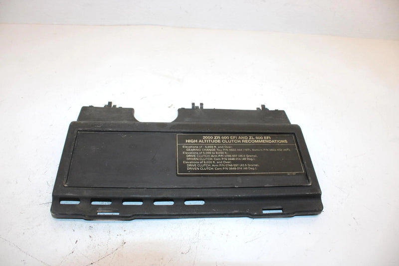 00 Arctic Cat Zr 600 Efi Oem Tool Tray Cover 1670-049 SA186