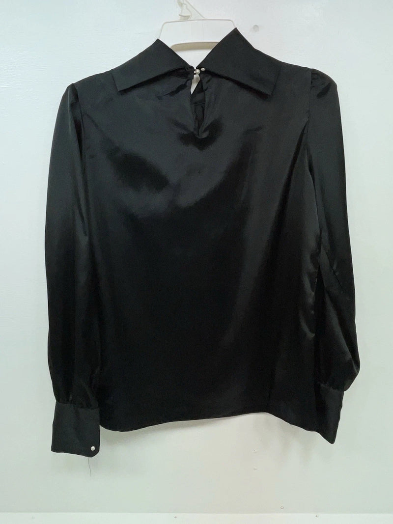 New Women’s Black Fire Islander Long Sleeve Shirt M #17463 3B-23