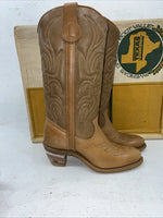 New Women’s Brown Texas Brand Fashion Cowboy Boots. 4911 6 M. 19-15