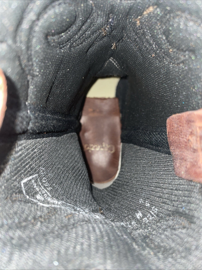 New Youth Brown Capezio Cowboy Boots. L 261 5 M. 2-154