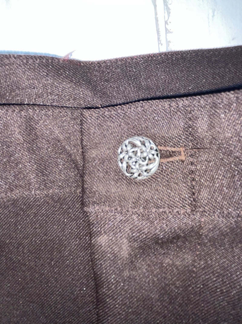 New Vintage Brown Mesquite Polyester Pants #5506 3A-39