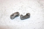 1987 Honda Atc 90a Oem Upper Handlebar Clamp Pair 95014-21101 AH57
