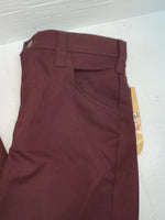 New Vintage Red Lee Polyester Pants #2004061 ZZ-11