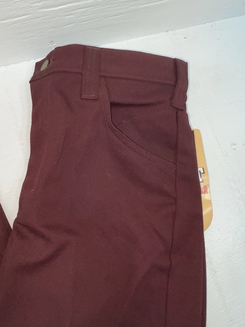 New Vintage Red Lee Polyester Pants #2004061 ZZ-11
