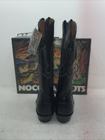 New Men’s Black Nocona Cowboy Boots. 8001 7.5 7 1/2 E E E. 3-152