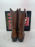 New Men’s Brown Texas Brand Cowboy Boots. 5111 10.5 10 1/2 D. 7-55