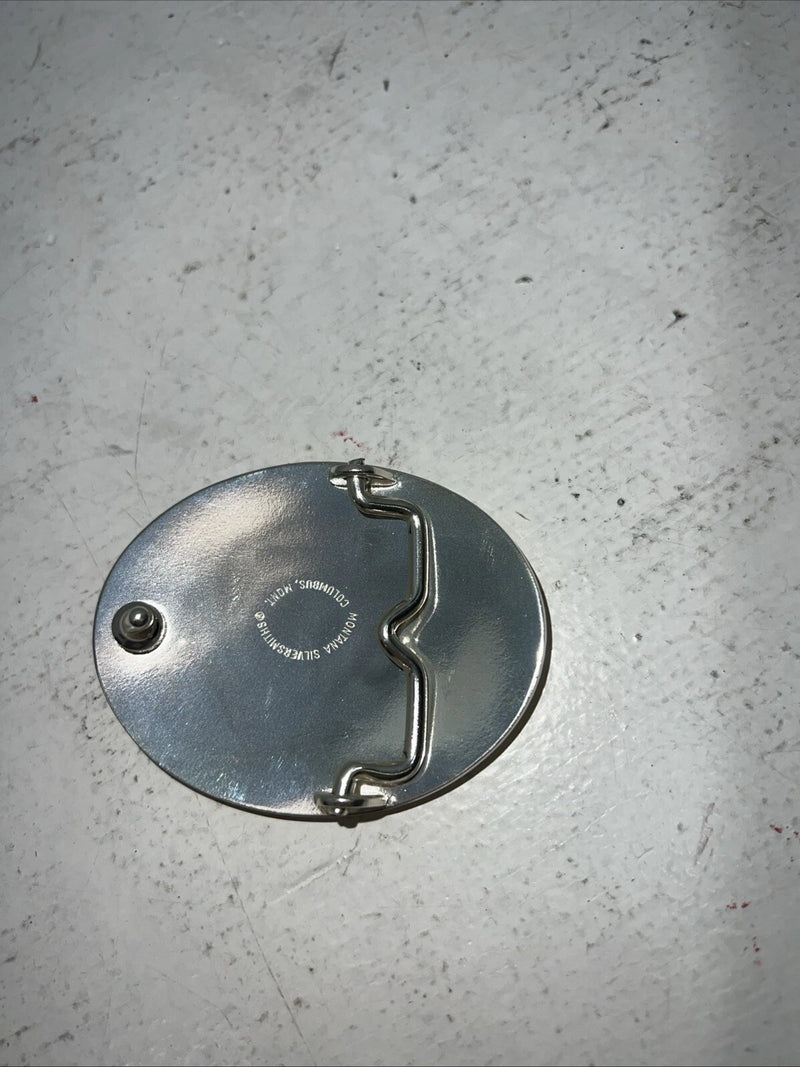 New Womens Montana Silversmiths Gold Silver “O” Belt Buckle. 5000O A-103