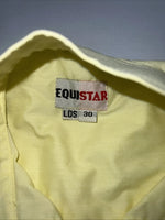 New Women Yellow EQUISTAR Short Sleeve English Riding Shirt. 30 465083 G-56