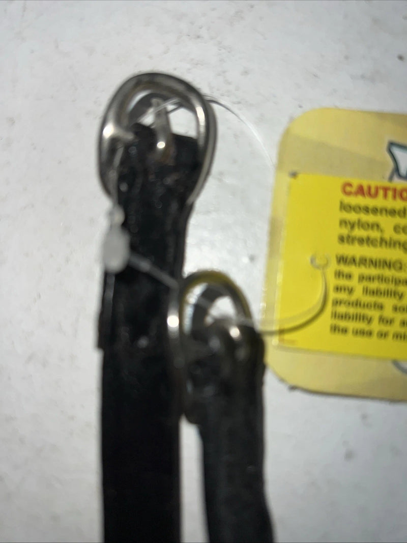 New Tough 1 Black Leather Straps #24-1 R-510