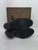New Men’s Brown Lace Up Laredo Cowboy Boots. 1233 9.5 9 1/2 E E. 4-39