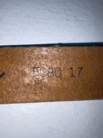 New Brown Genuine Leather Wrangler Tooled 34” Belt #5080/17 Z-39