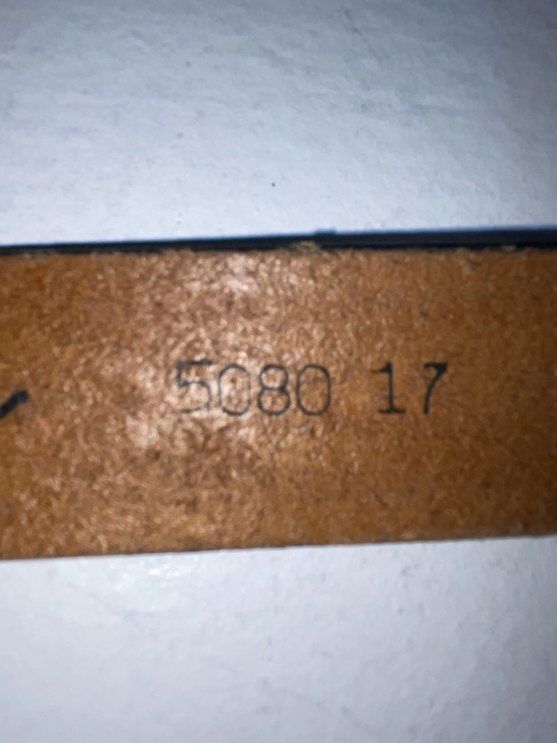 New Brown Genuine Leather Wrangler Tooled 34” Belt #5080/17 Z-39