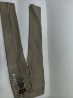 Nw Men’s Tan Cowboy Cut Slim Fit Wrangler Jeans. 11x36 G-3