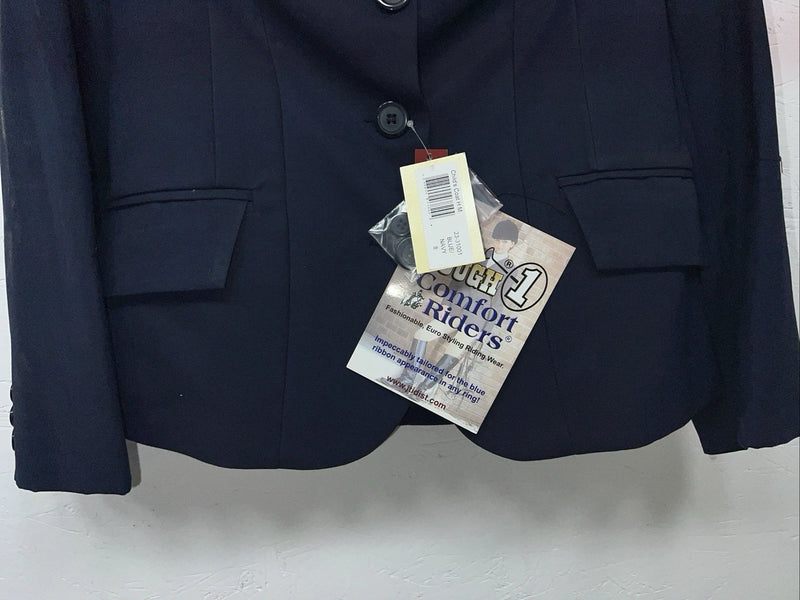 New Children’s Comfort Riders Blue Riding Coat 8 #23-31001 LL-600