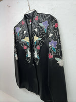 New Women’s Black Wildfire Western Show Jacket XS #77872 G-604