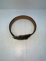New Gray Genuine Leather Nocona Tooled 18” Belt #A261 NN-79