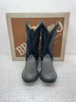 New Kids Gray Bronco Cowboy Boots. C 1892 13.5 13 1/2 D. 23-80