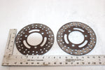 1996 Kawasaki Bayou 300 Oem Front Brake Rotor Pair 41080-1216 AK19