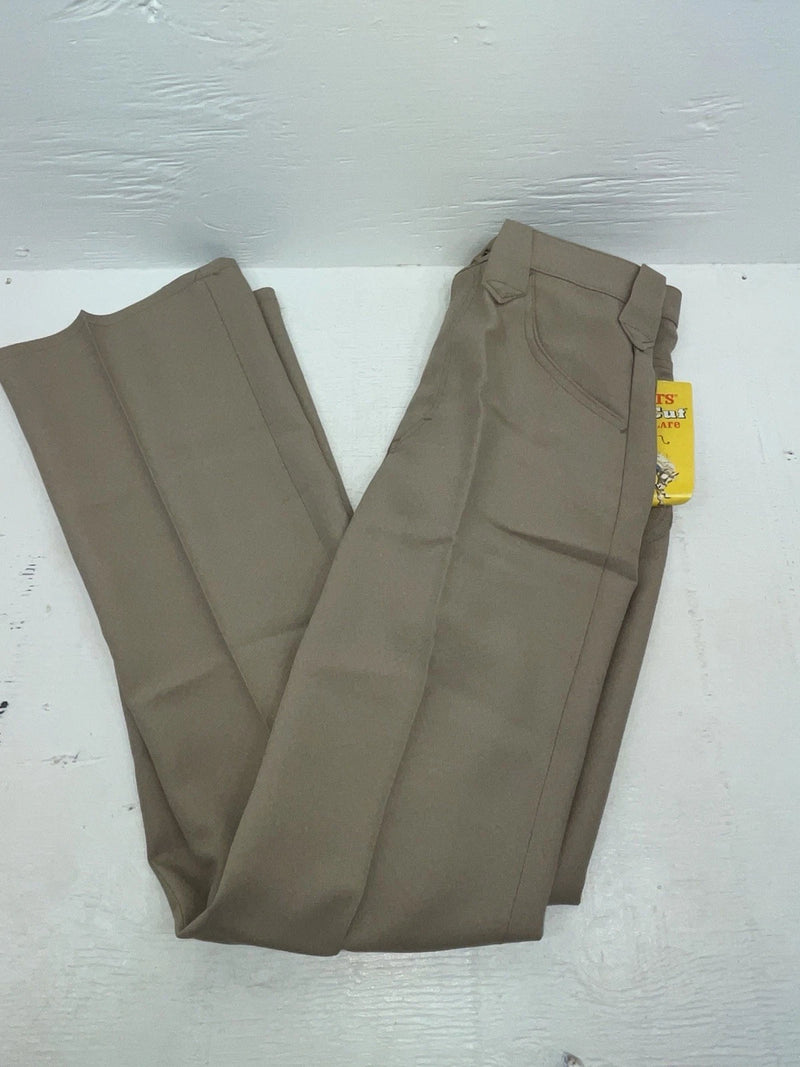 New Vintage Beige Lee Polyester Pants #2032624 OO-76