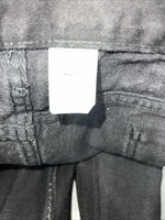 New Men’s Black Diamond Cut Gusset Denim Jeans. 19/20x36 J-7