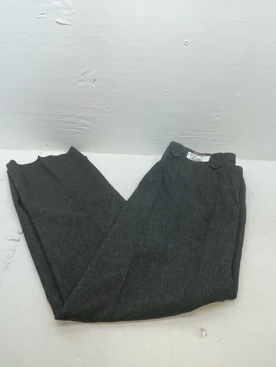New Vintage Black Circle S Polyester Pants #CP4776 OO-14