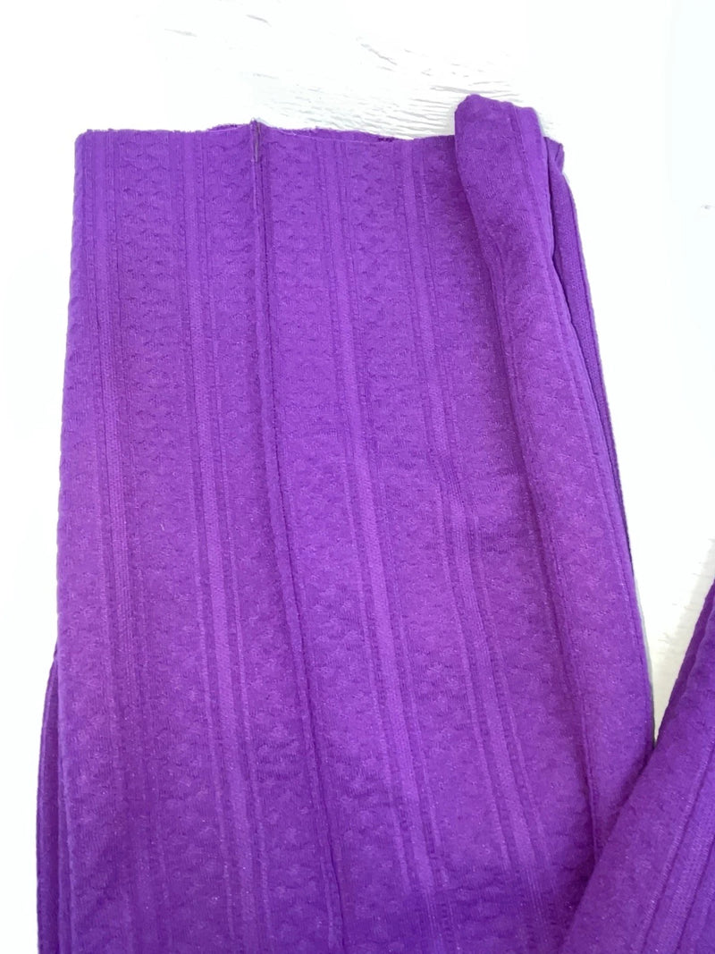 New Vintage Purple Polyester Pants VV-38