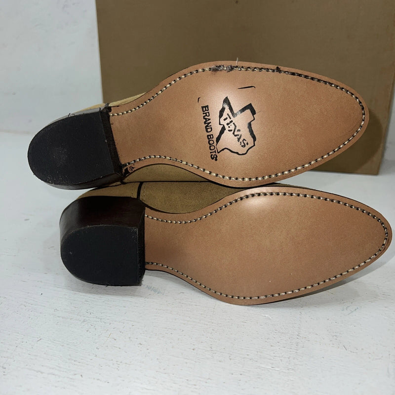 New Women’s Brown Texas Brand Cowboy Boots. S4906 5.5 5 1/2 M. 20-49