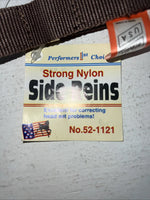 New Professionals Choice Brown Nylon Side Reins #52-1121 HH-15