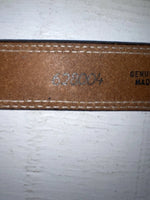 New Red Genuine Leather Wrangler 24” Belt #628004 NN-75
