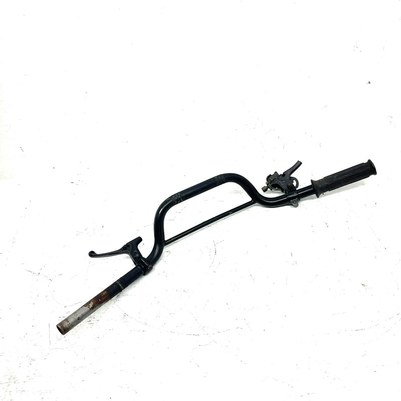 84 Suzuki Quadrunner 185 LT185 OEM Handlebar W/Brake Levers 56110-24420-291 AS39