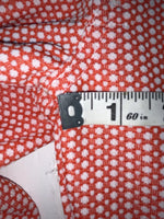 New Vintage Red Polka Dot Panhandle Slim Polyester Pants #8022 XX-59