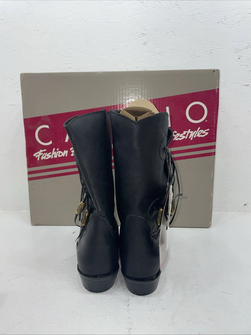 New Women’s Black Capezio Cowboy Boots. L 870 5 M. 2-47
