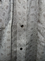 New Men’s Tem Tex Western Flare Long Sleeve Pearl Snap 14.5 X 33 Small A-182
